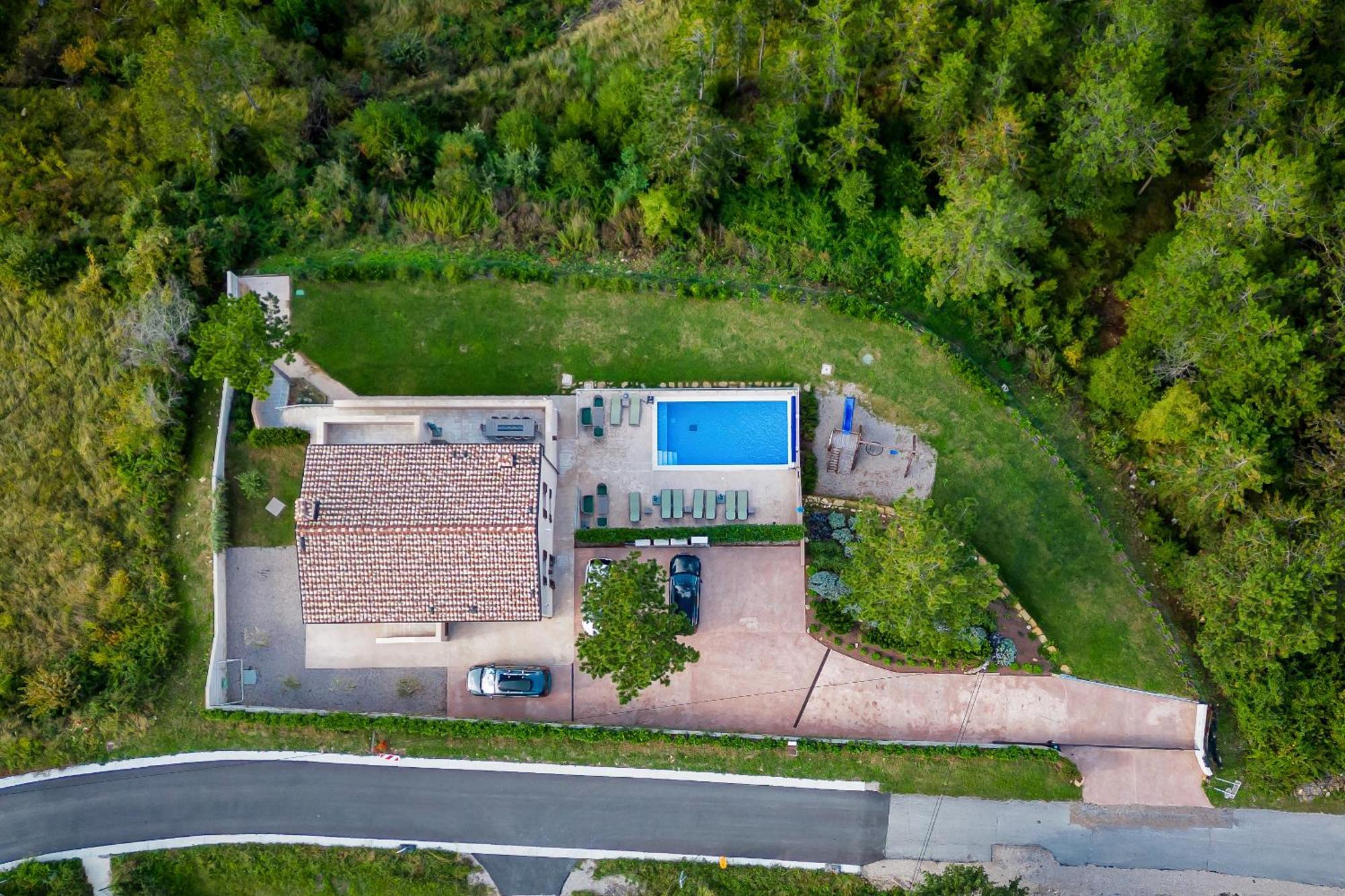 Luxury Villa Gradin Gračišče Eksteriør bilde